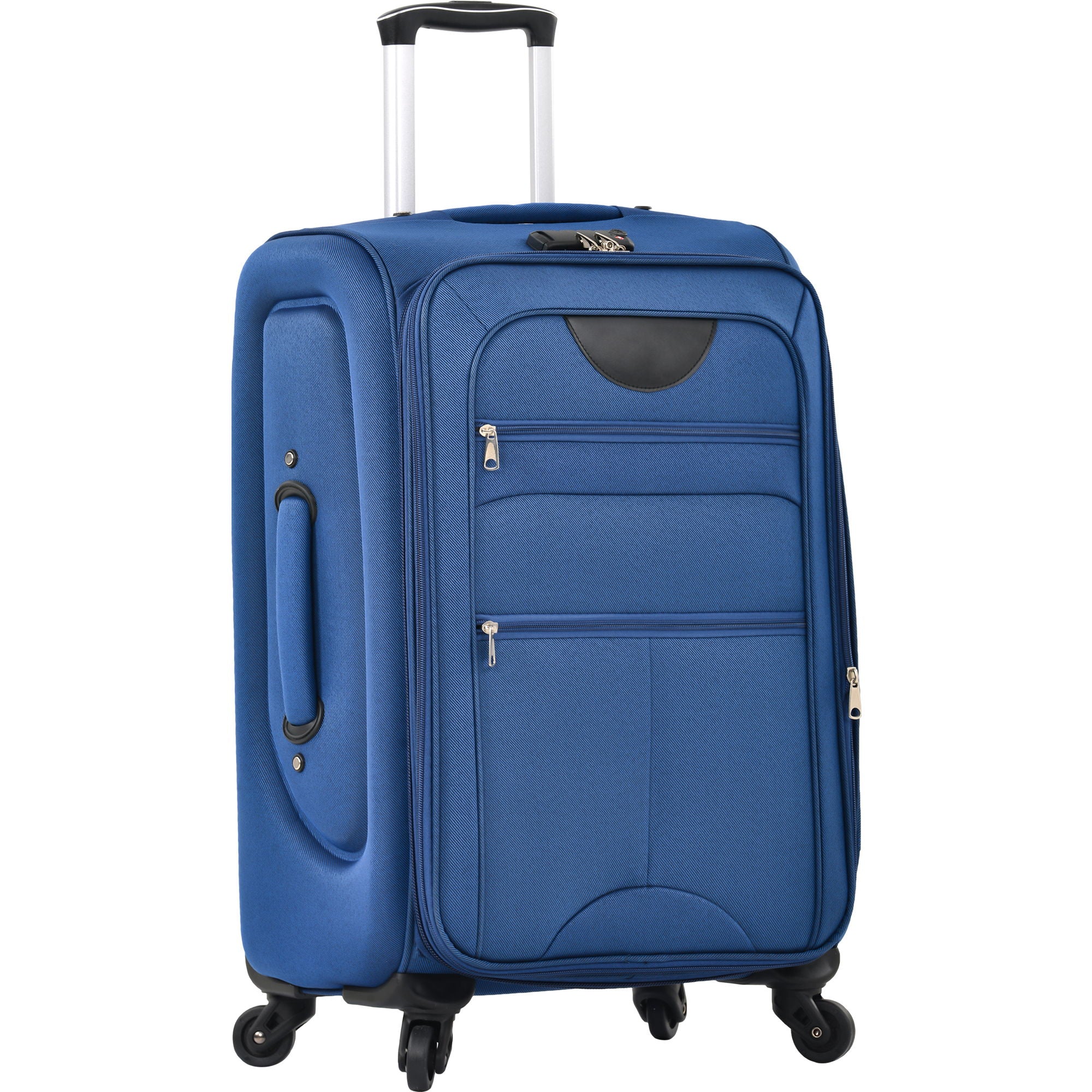 3-Piece Lightweight Expandable Softside Spinner Luggage Set