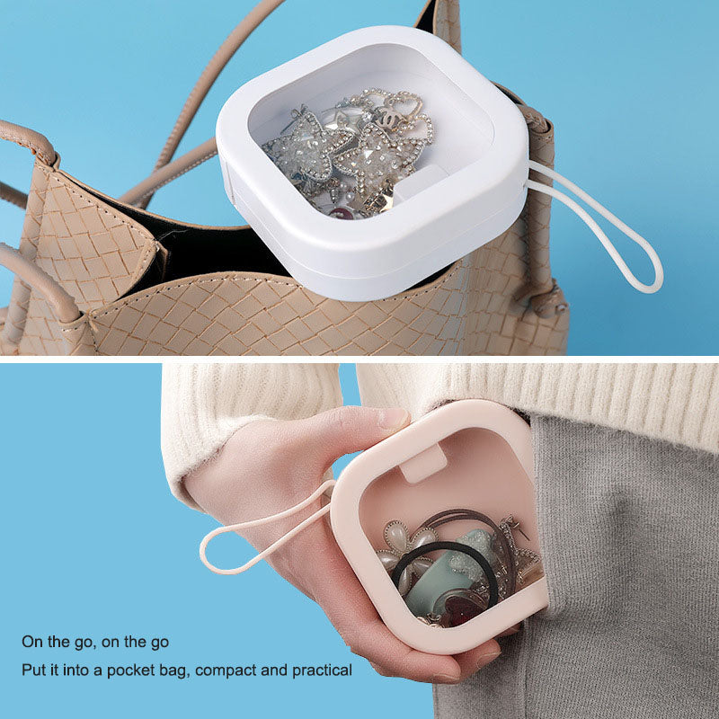Portable Travel Jewelry & Hair Accessories Organizer