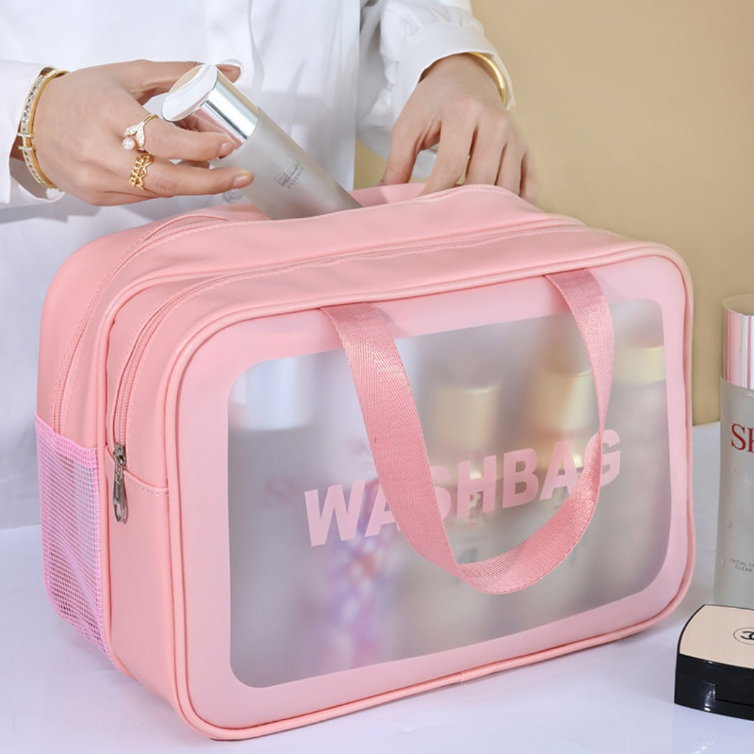 Dry & Wet Separation PVC Transparent Beach Bag