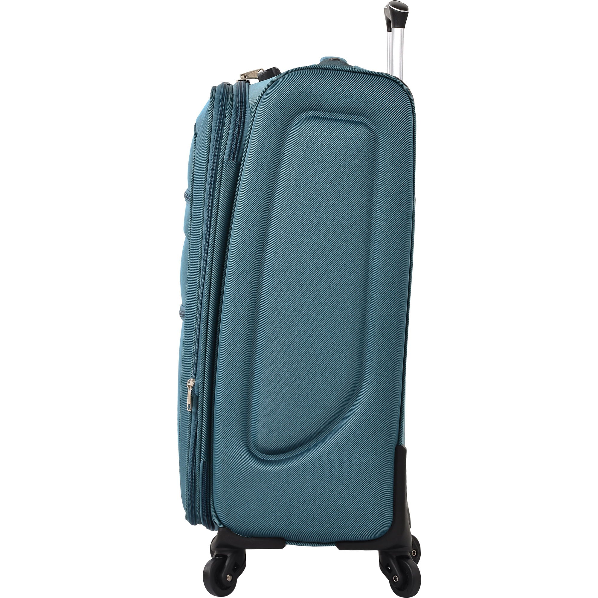 3-Piece Lightweight Expandable Softside Spinner Luggage Set