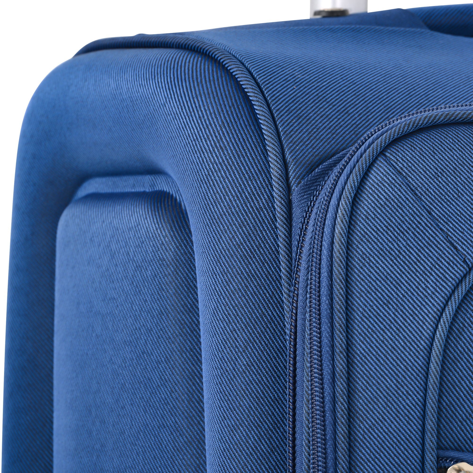 3-Piece Lightweight Expandable Softside Spinner Luggage Set