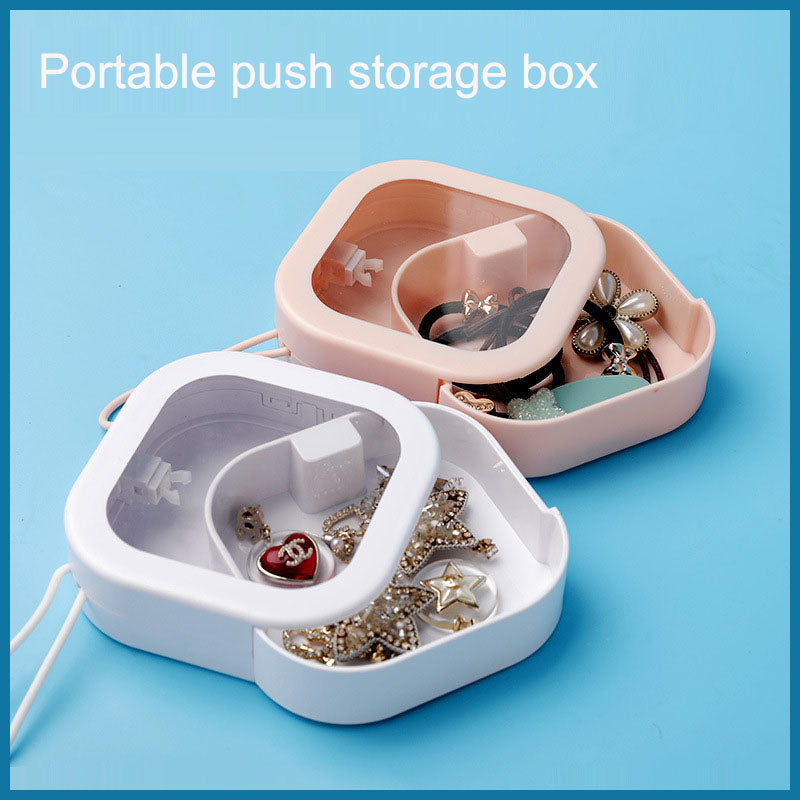 Portable Travel Jewelry & Hair Accessories Organizer