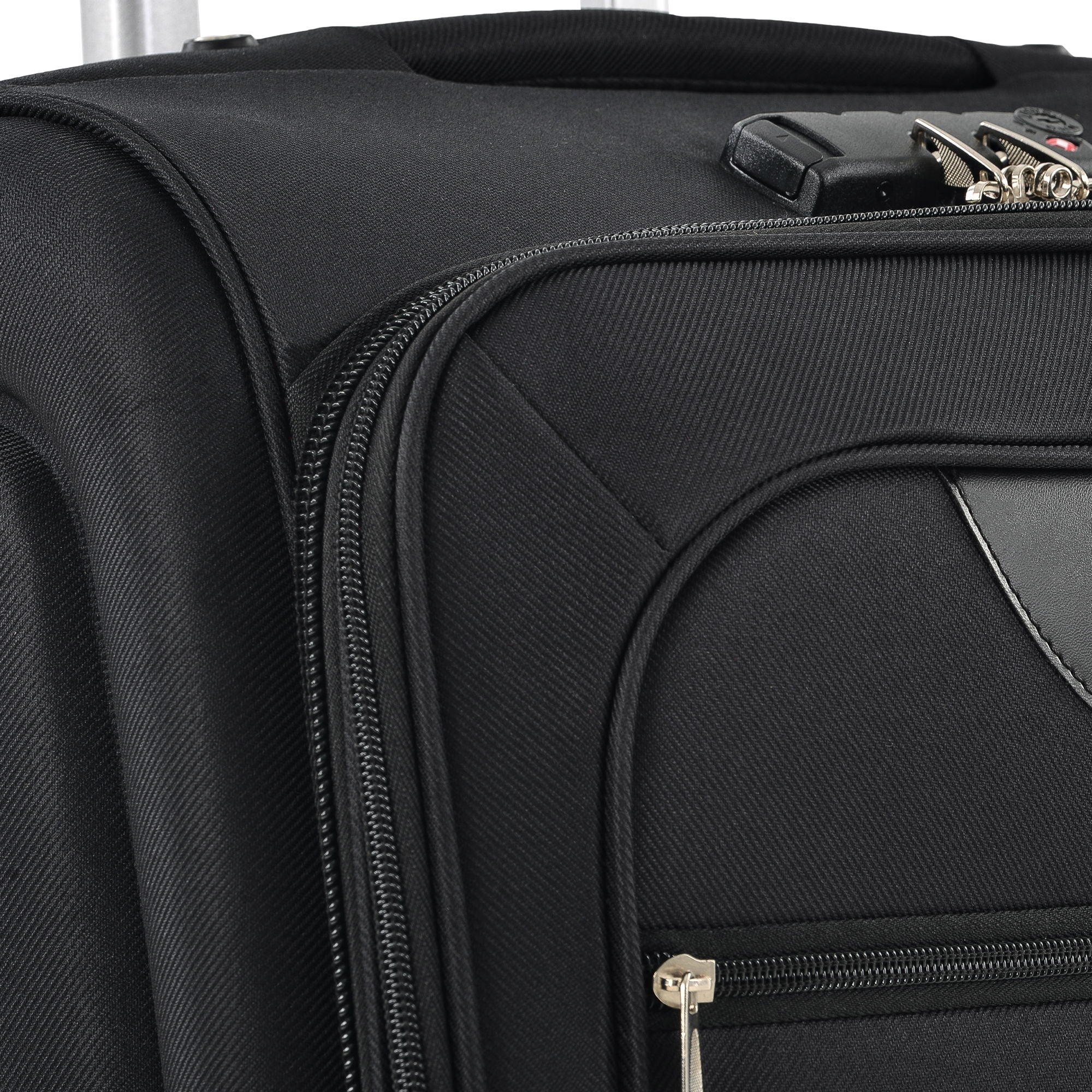 3-Piece Lightweight Expandable Softside Spinner Luggage Set