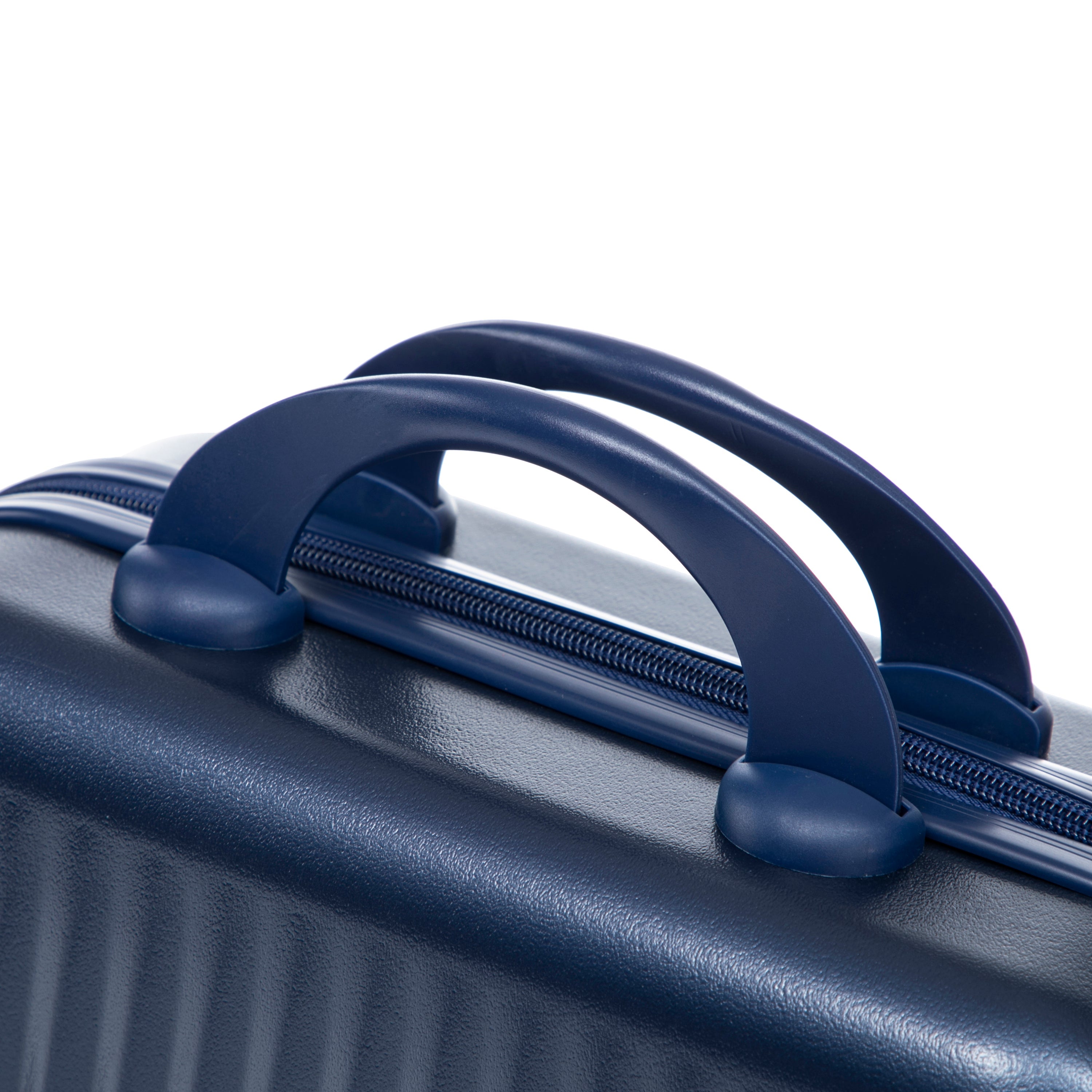 ABS Spinner Luggage Set with Combination Lock - Navy