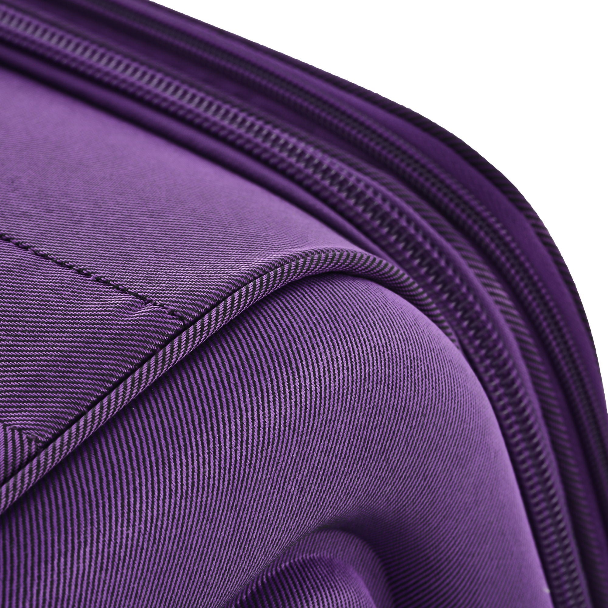 3-Piece Lightweight Expandable Softside Spinner Luggage Set