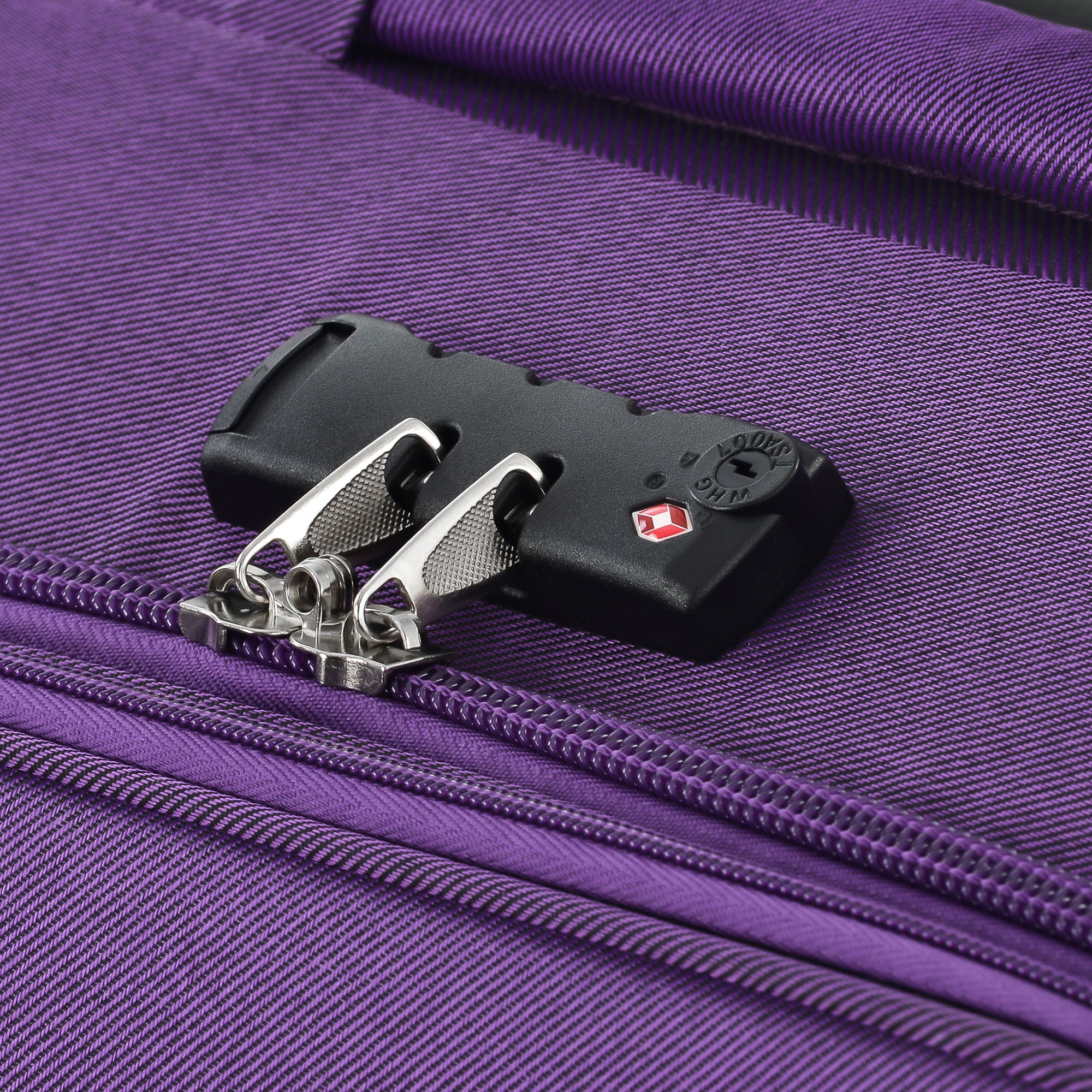 3-Piece Lightweight Expandable Softside Spinner Luggage Set