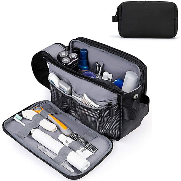 Unisex Waterproof Toiletry Bag with Compartments