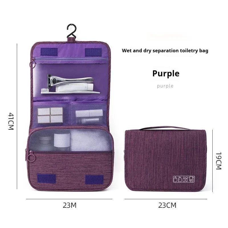 Foldable Hanging Toiletry & Makeup Organizer