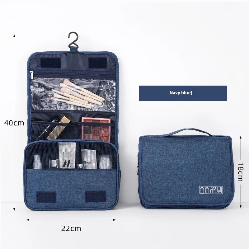 Foldable Hanging Toiletry & Makeup Organizer