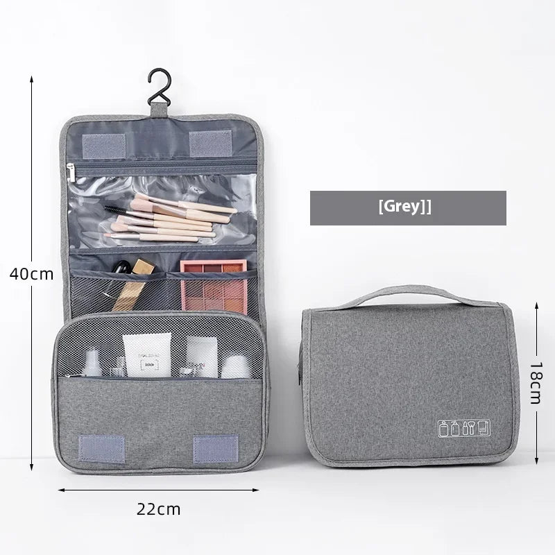 Foldable Hanging Toiletry & Makeup Organizer