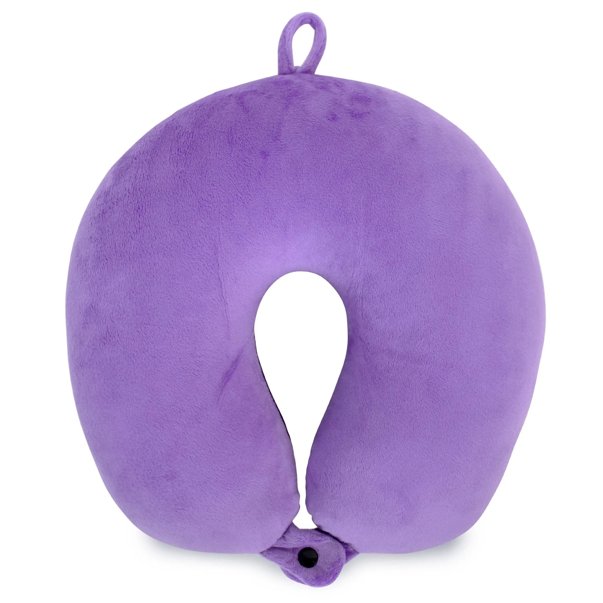 Plush Microbeads Travel Neck Pillow