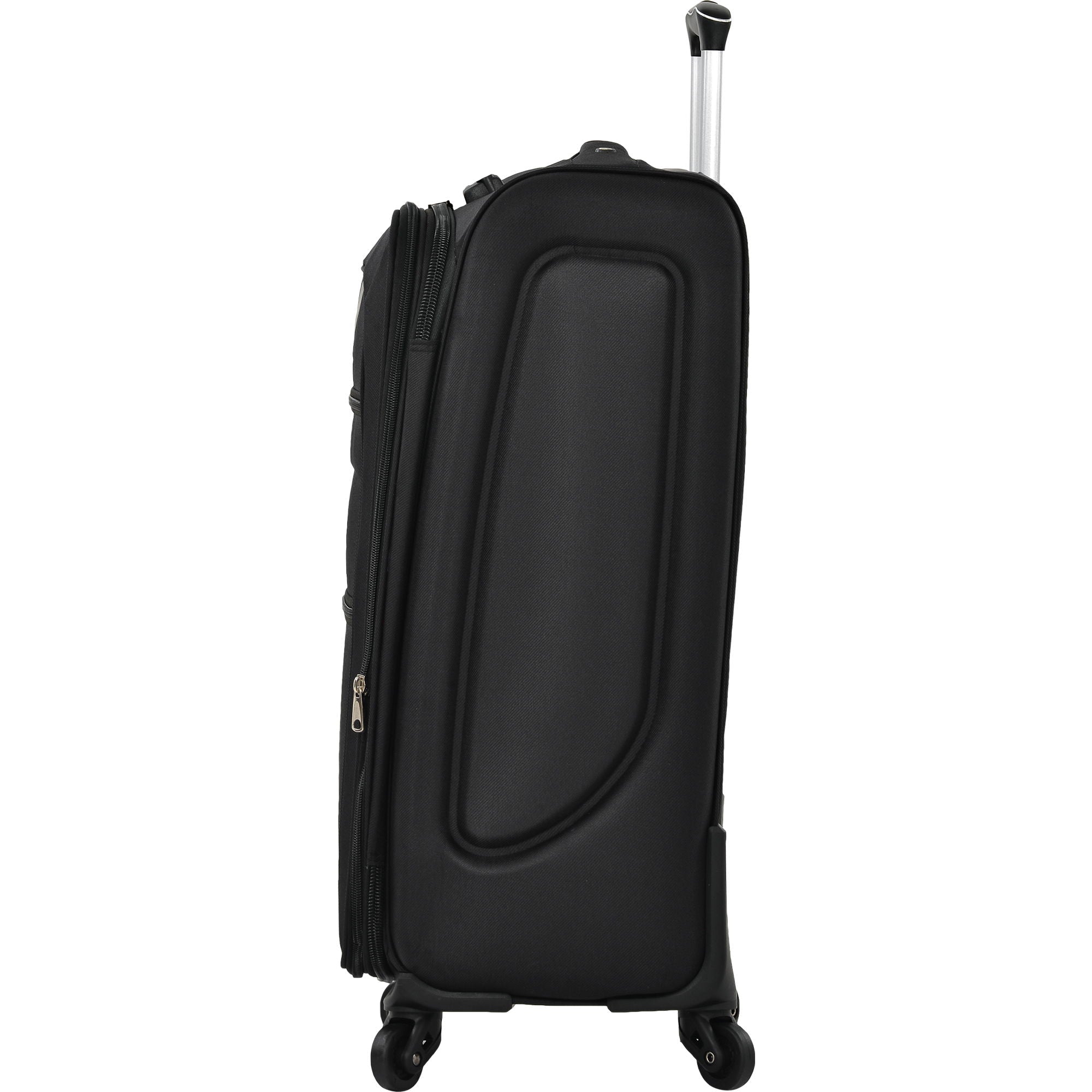 3-Piece Lightweight Expandable Softside Spinner Luggage Set