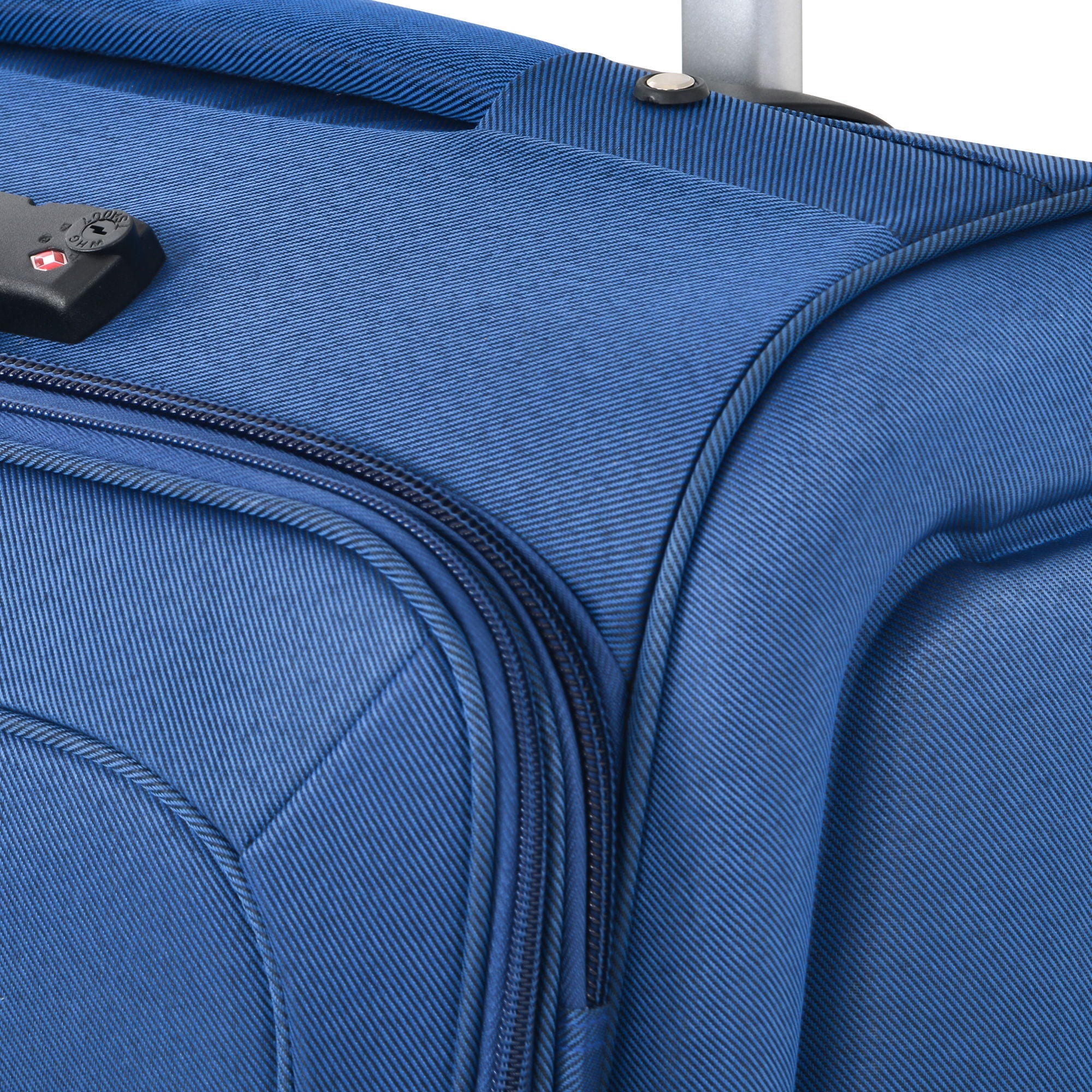 3-Piece Lightweight Expandable Softside Spinner Luggage Set
