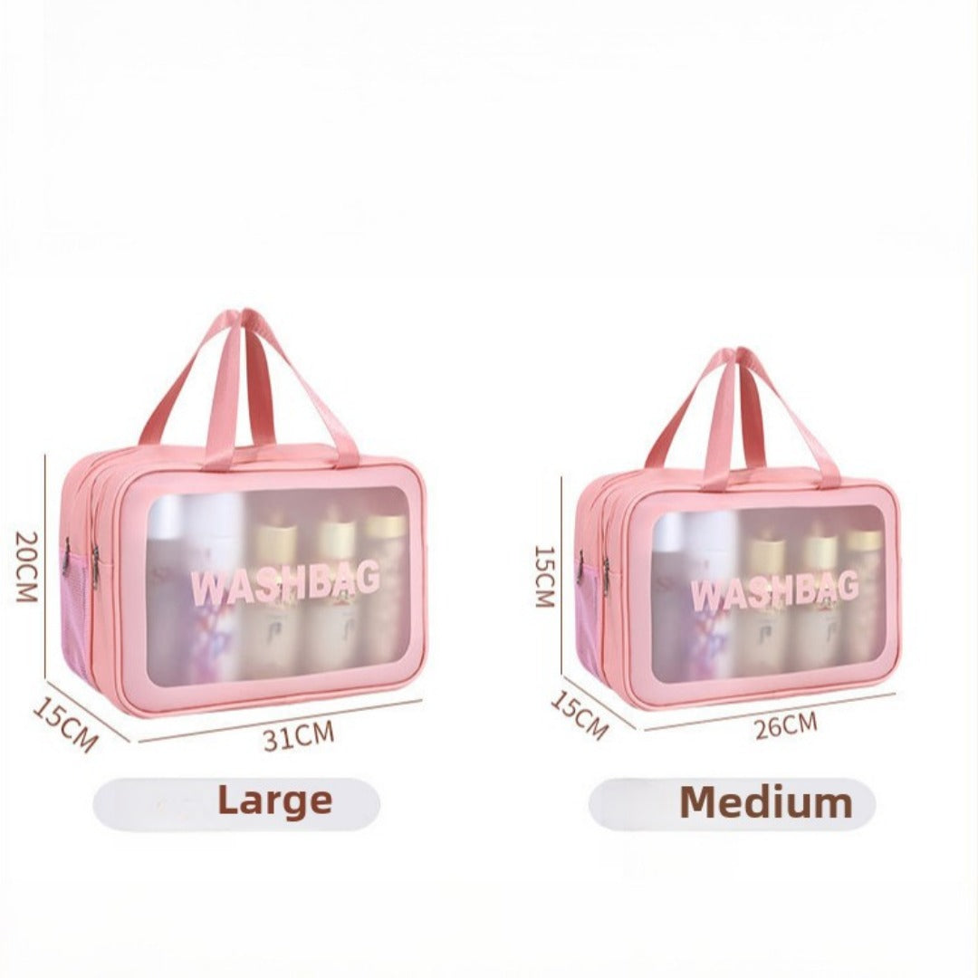 Dry & Wet Separation PVC Transparent Beach Bag