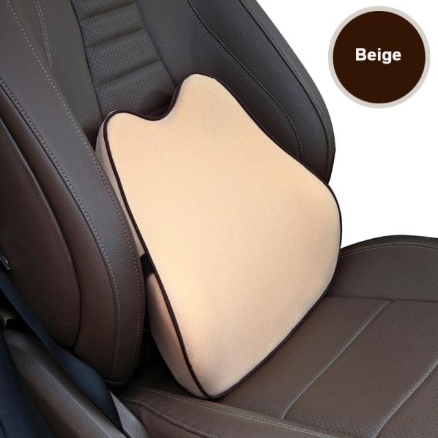Memory Foam Car Seat Headrest & Neck Support Pillow