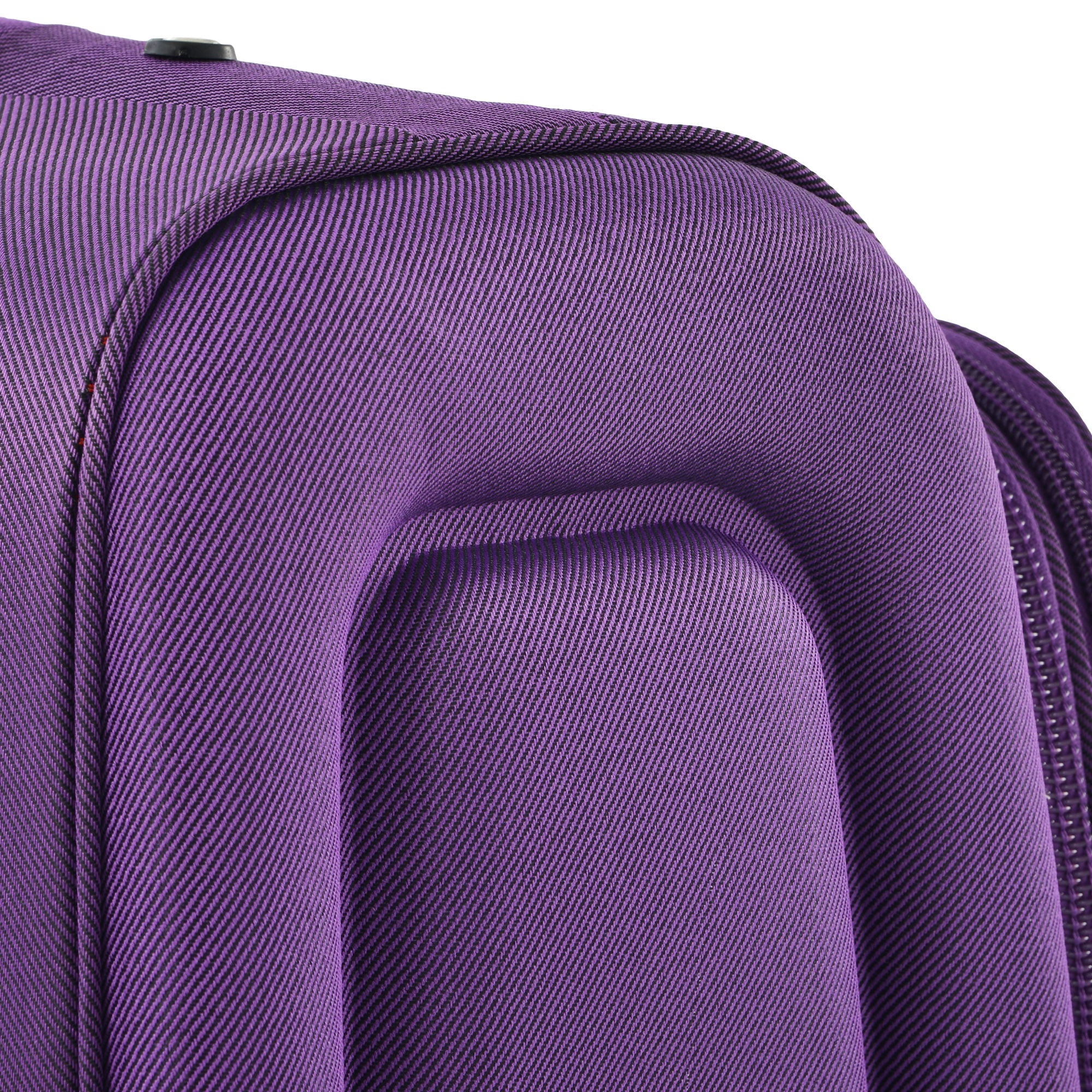 3-Piece Lightweight Expandable Softside Spinner Luggage Set