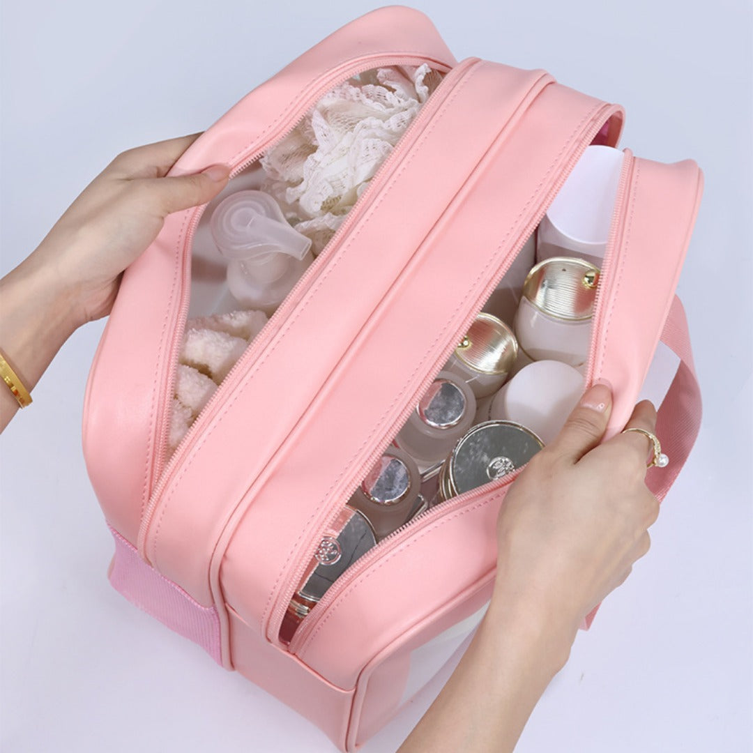 Dry & Wet Separation PVC Transparent Beach Bag