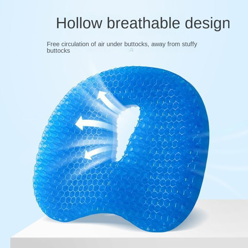 Honeycomb Gel Seat Cushion – Cooling Silicone Pad
