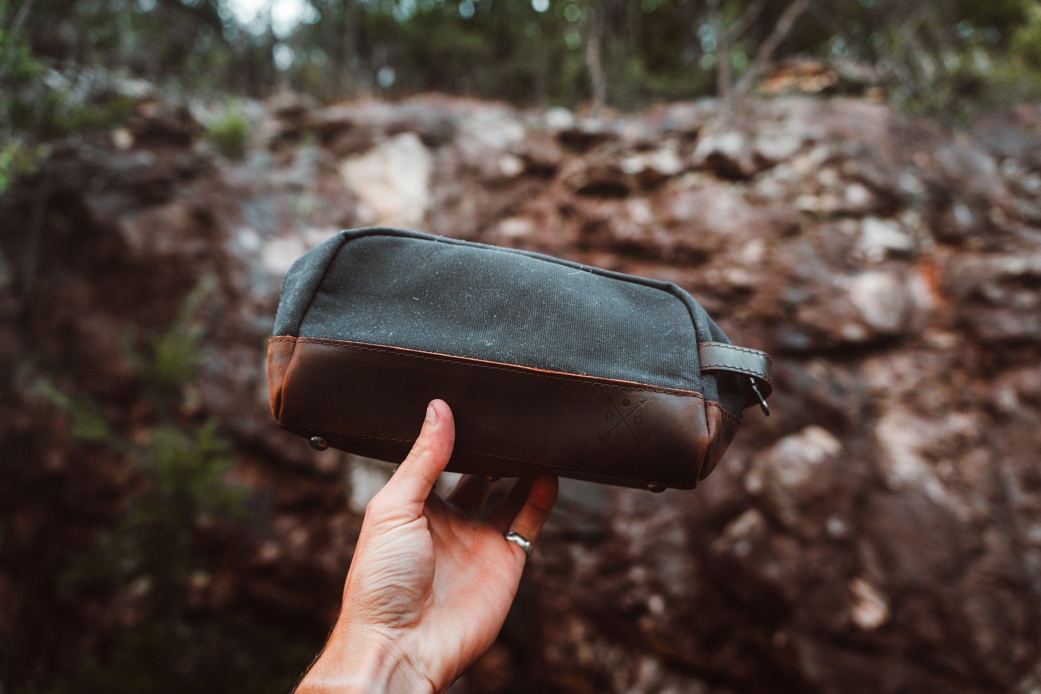 Canvas Toiletry Bag