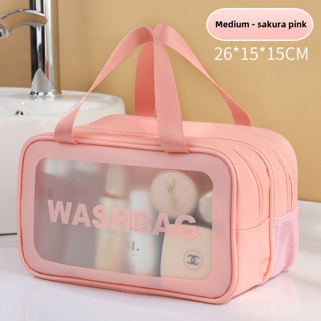 Dry & Wet Separation PVC Transparent Beach Bag