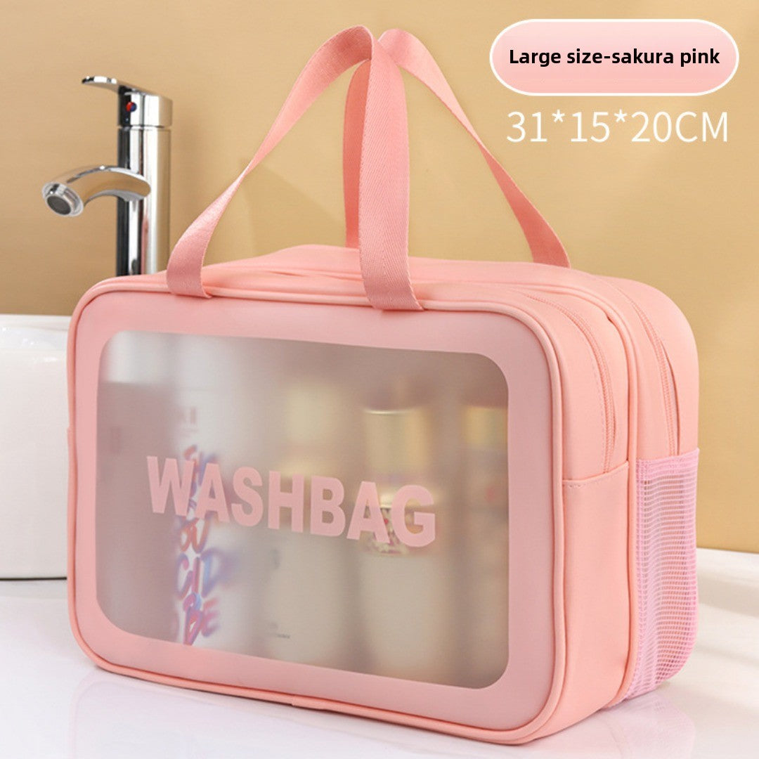 Dry & Wet Separation PVC Transparent Beach Bag