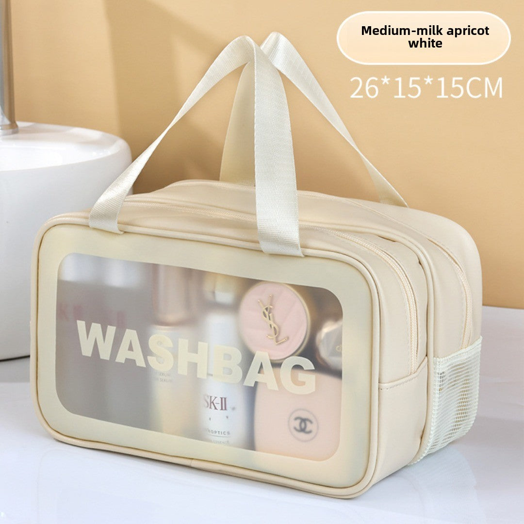 Dry & Wet Separation PVC Transparent Beach Bag