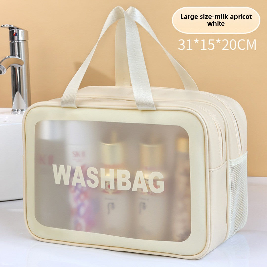 Dry & Wet Separation PVC Transparent Beach Bag